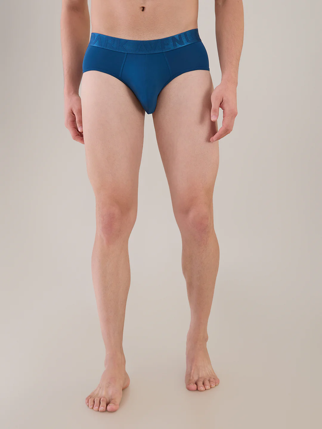 Park Avenue Men Blue Nylon Blend Brief