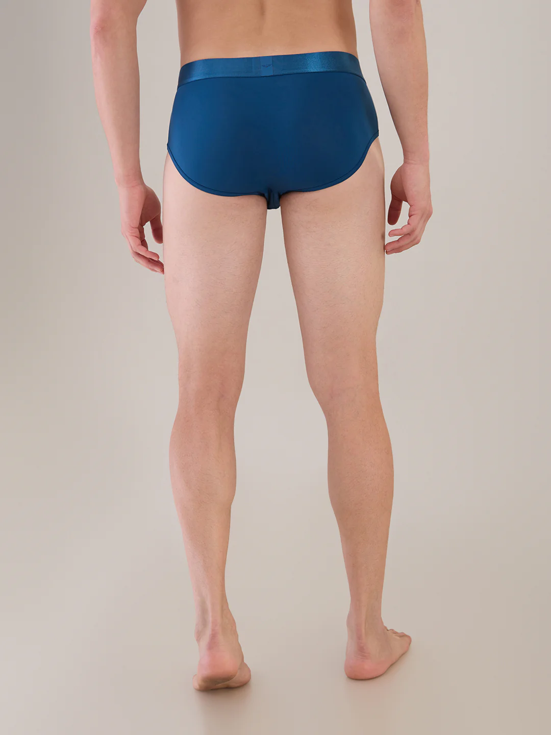 Park Avenue Men Blue Nylon Blend Brief - Image 4