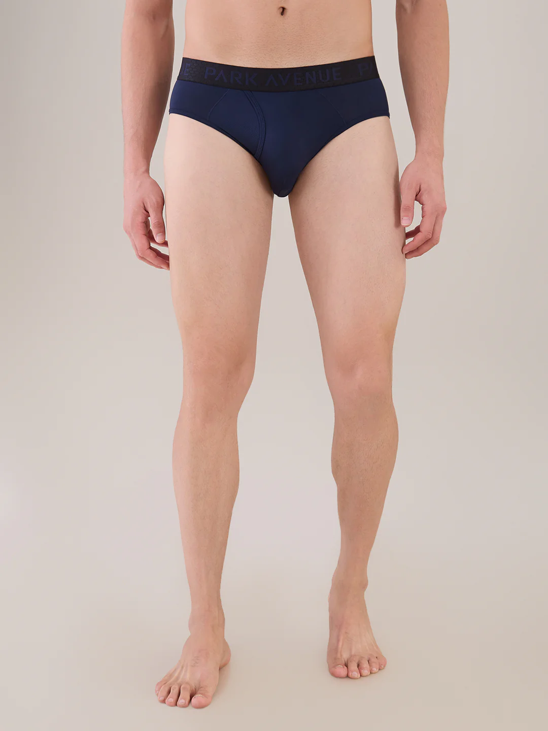 Park Avenue Men Blue Nylon Blend Brief