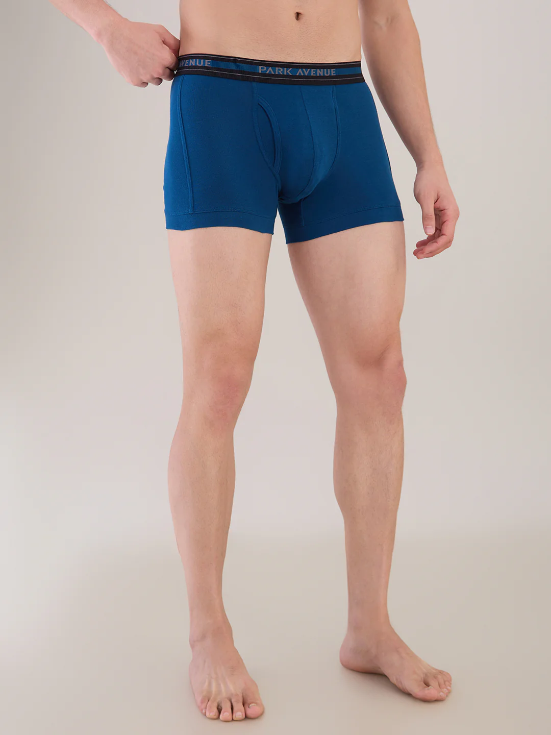 Park Avenue Men Blue Nylon Blend Trunk - Image 2