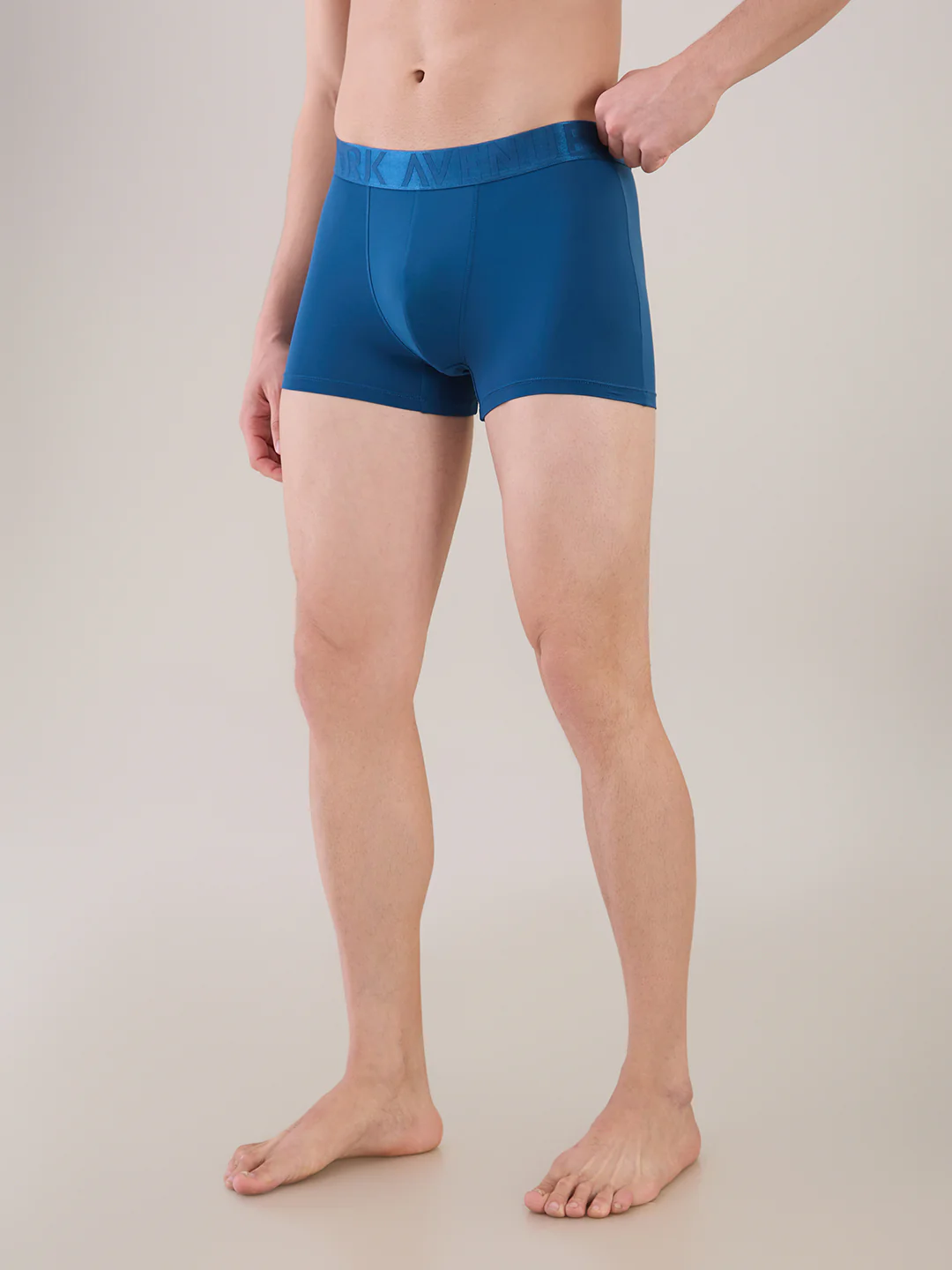 Park Avenue Men Blue Nylon Blend Trunk - Image 2