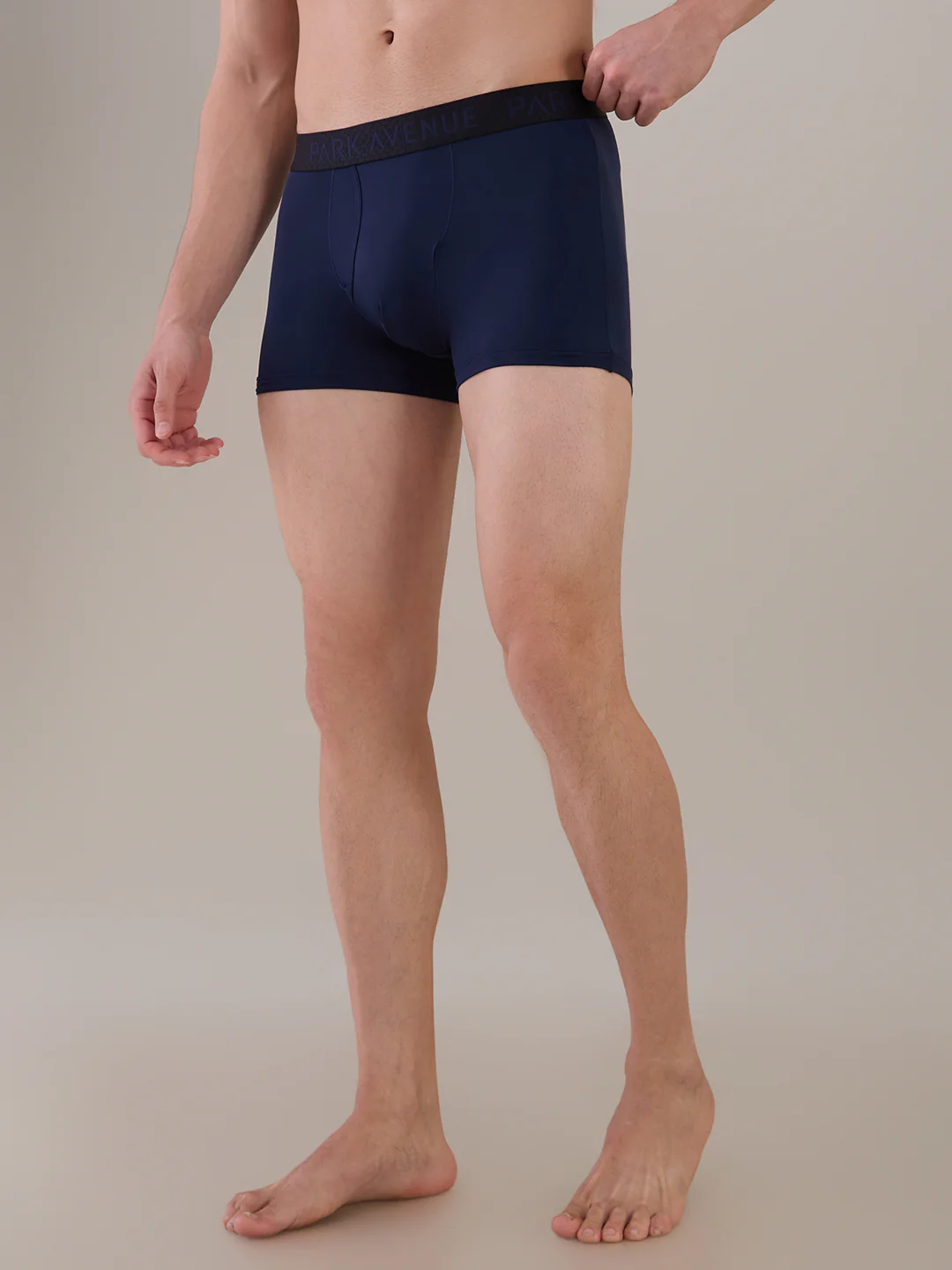 Park Avenue Men Blue Nylon Blend Trunk - Image 2