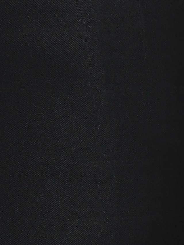 Park Avenue Men Blue Solid Super Slim Fit Trouser - Image 7