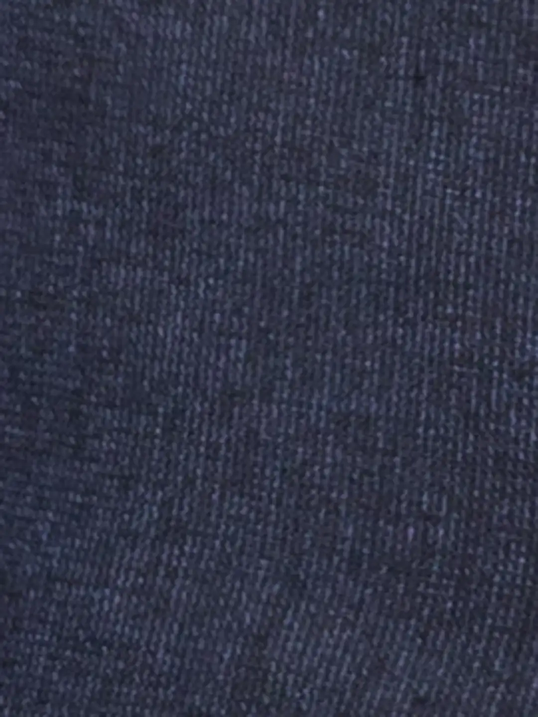 Park Avenue Men Blue Stripe Smart Fit Polyester Blend Trousers - Image 7