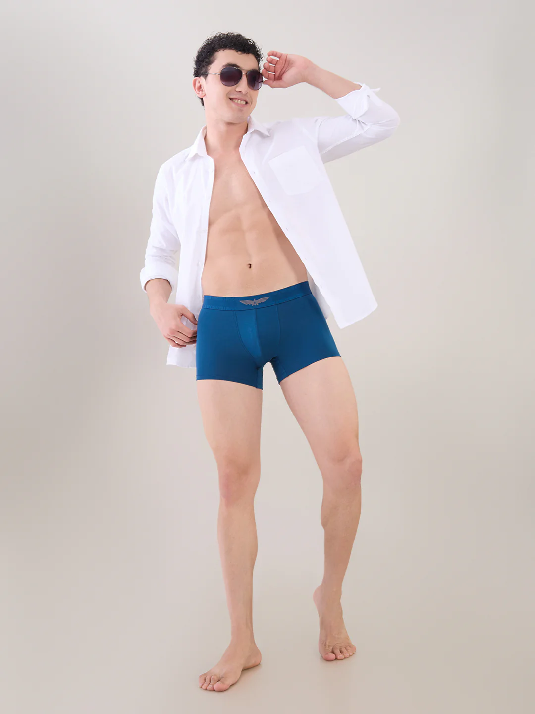 Park Avenue Men Blue Sup Blend Trunk - Image 5