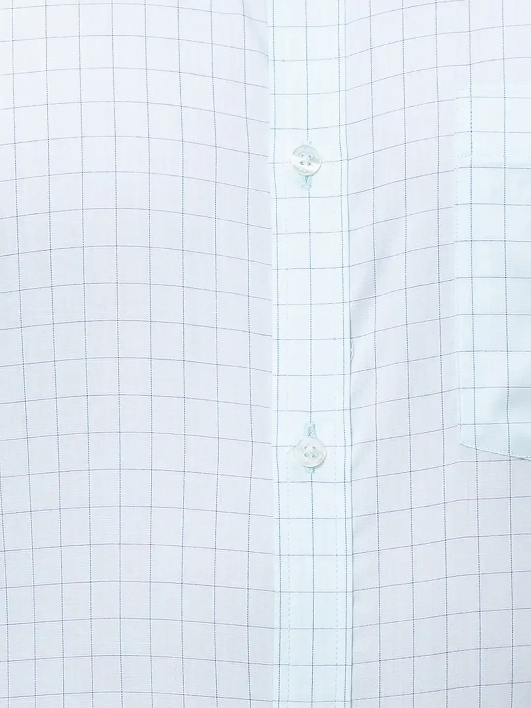 Park Avenue Men Green Checks Slim Fit Cotton Shirt - Image 7