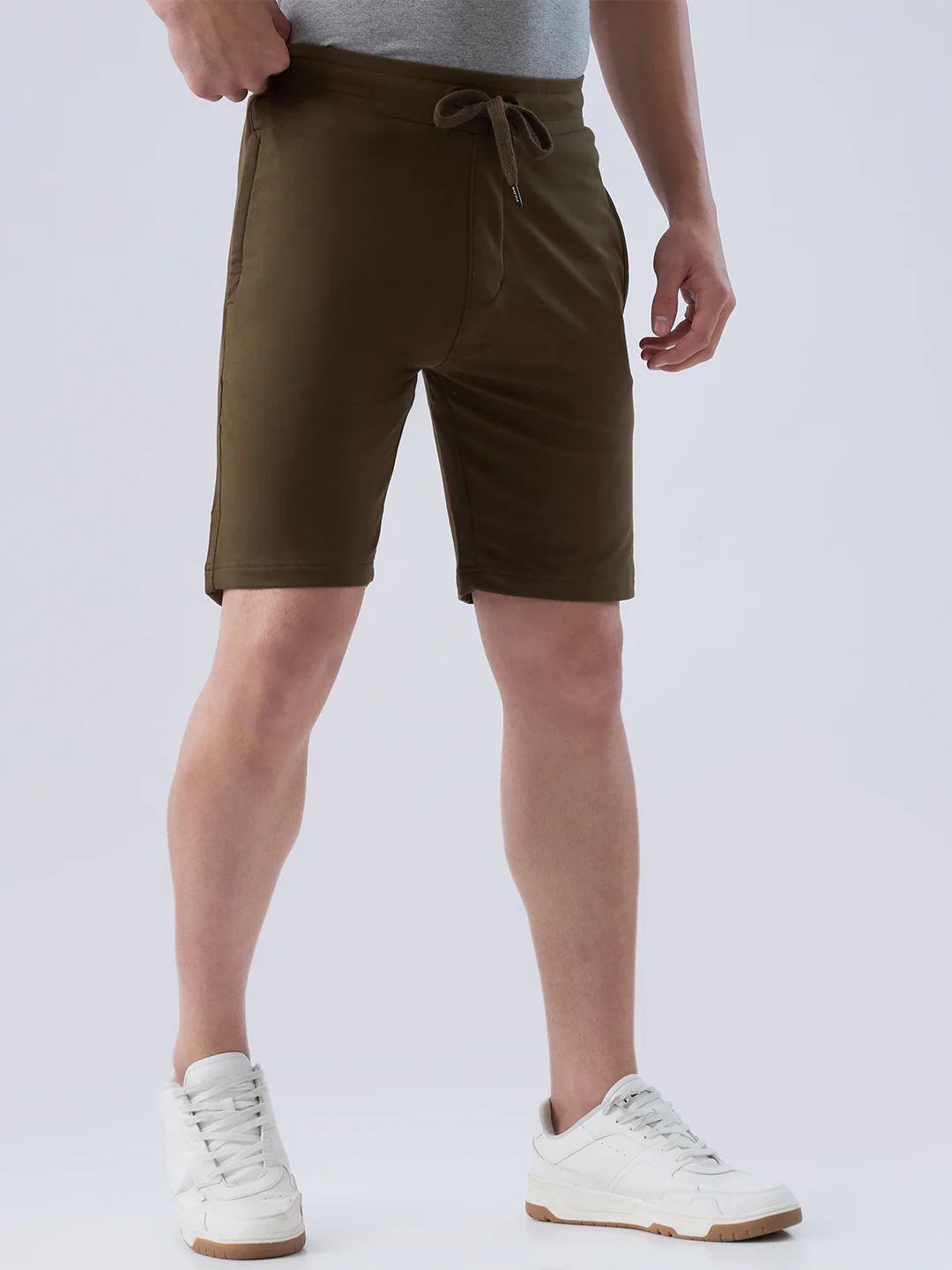 Park Avenue Men Green Cotton Blend Boxer - Image 2