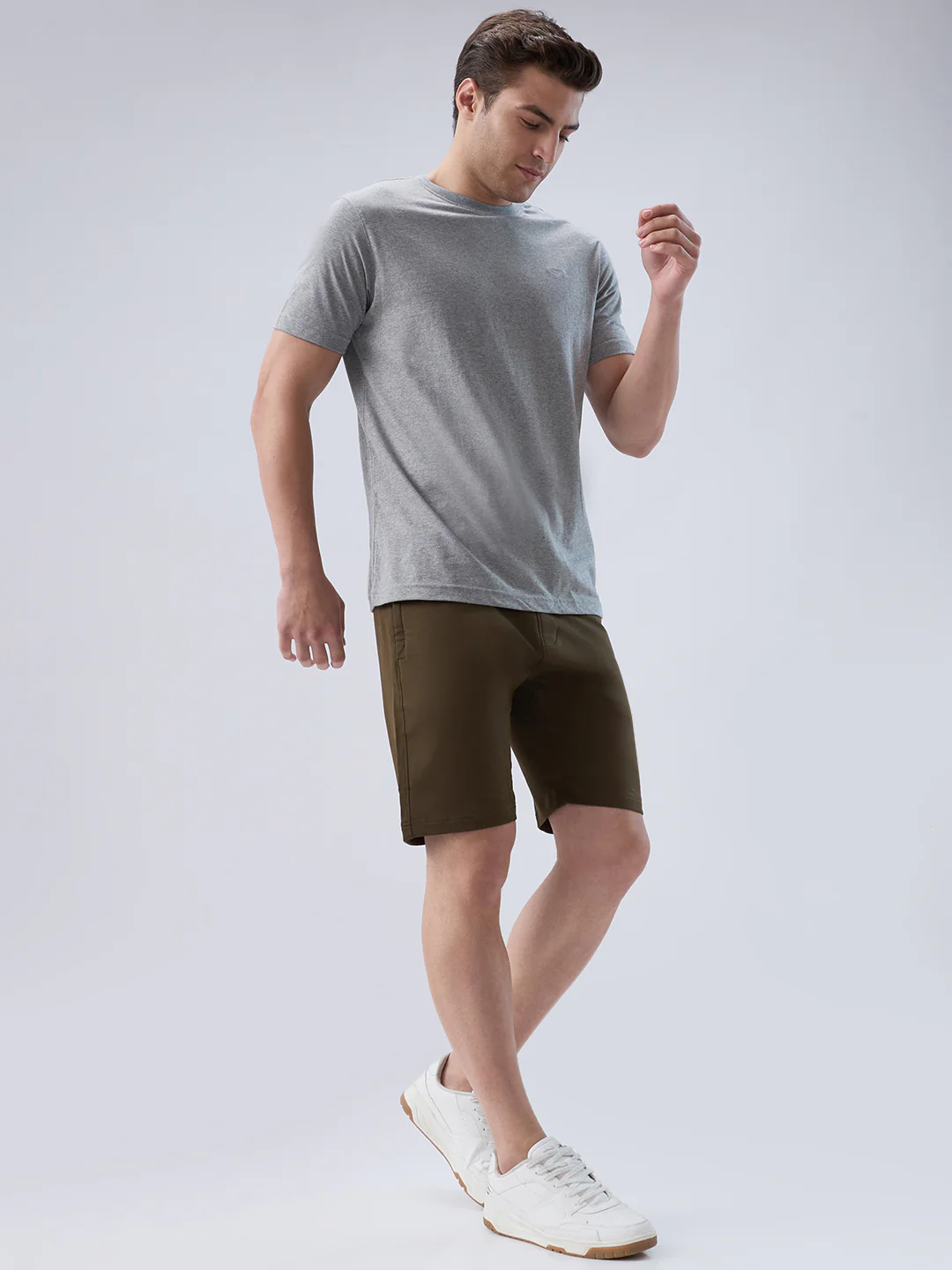 Park Avenue Men Green Cotton Blend Boxer - Image 5