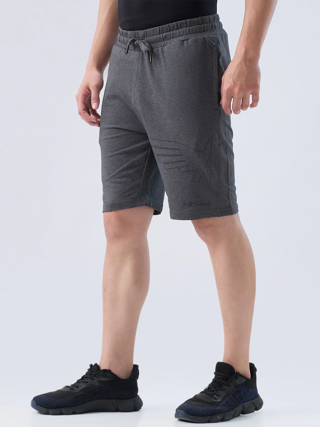 Park Avenue Men Grey Comfort Fit Cotton Boxer - Image 3
