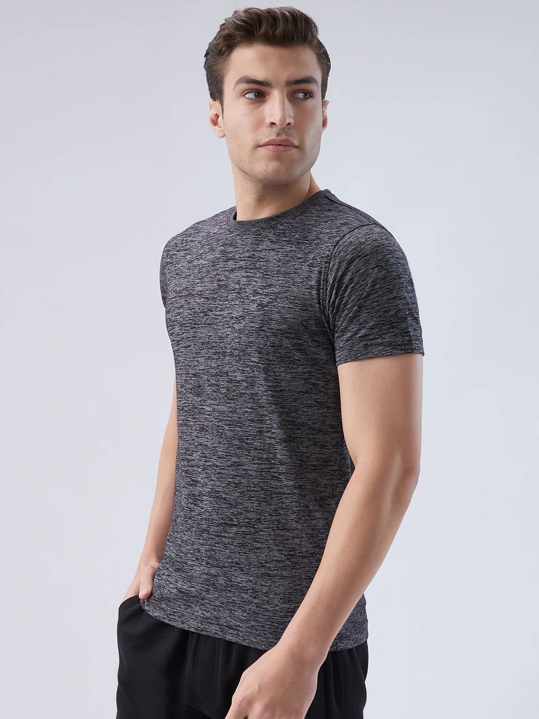 Park Avenue Men Grey Cotton Blend Boxer - Image 3