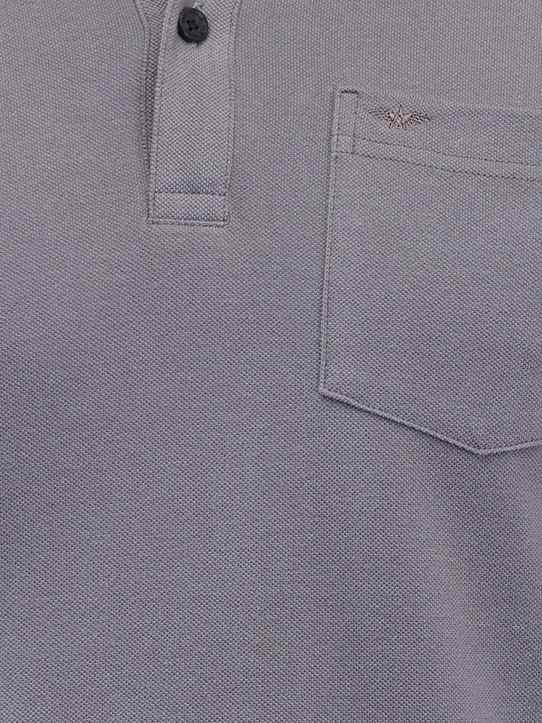 Park Avenue Men Grey Cotton T-Shirt - Image 7