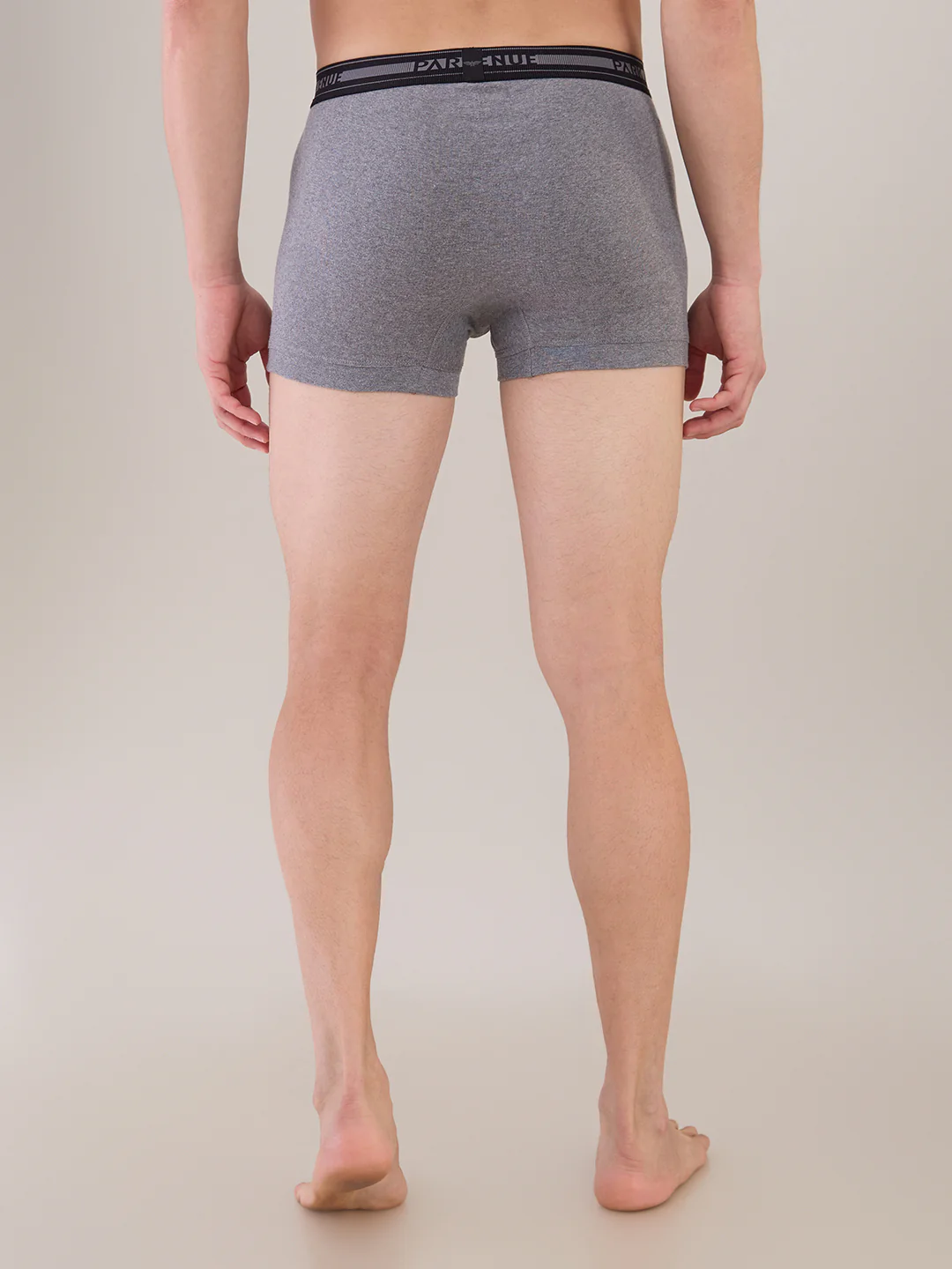 Park Avenue Men Grey Cotton Trunk - Image 4