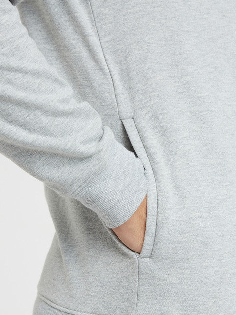 Park Avenue Men Grey Grindle Fleece Slim Fit Polyester Blend Sweatshirt - Image 7