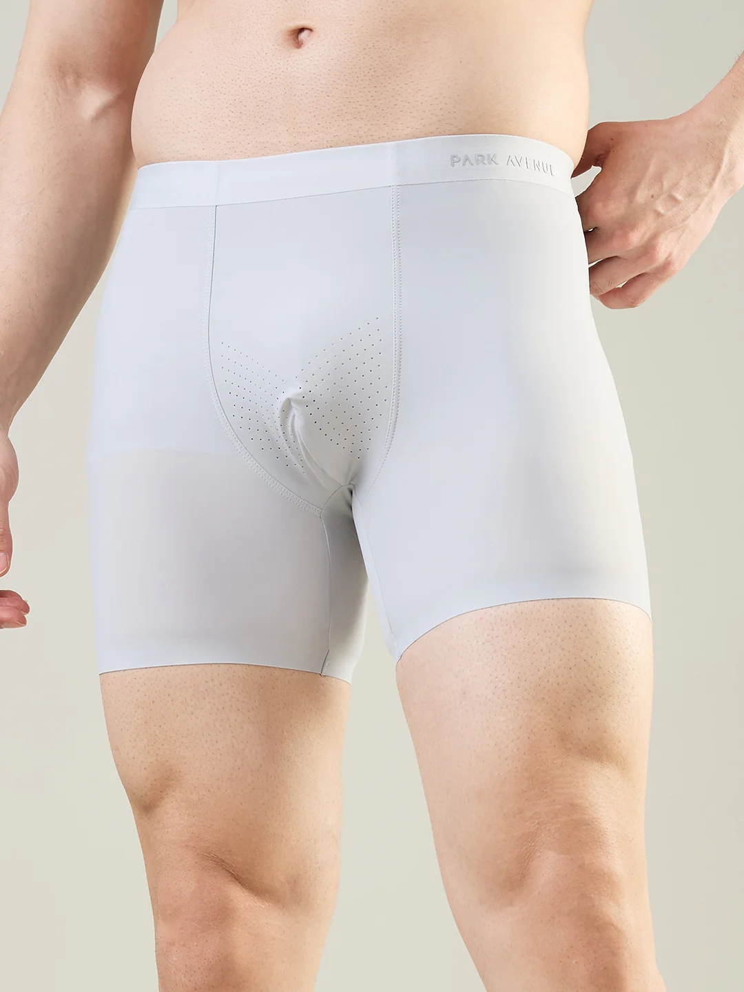 Park Avenue Men Grey Polyamide Blend Trunk
