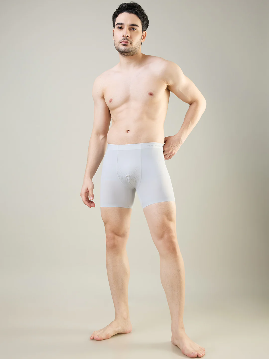 Park Avenue Men Grey Polyamide Blend Trunk - Image 2