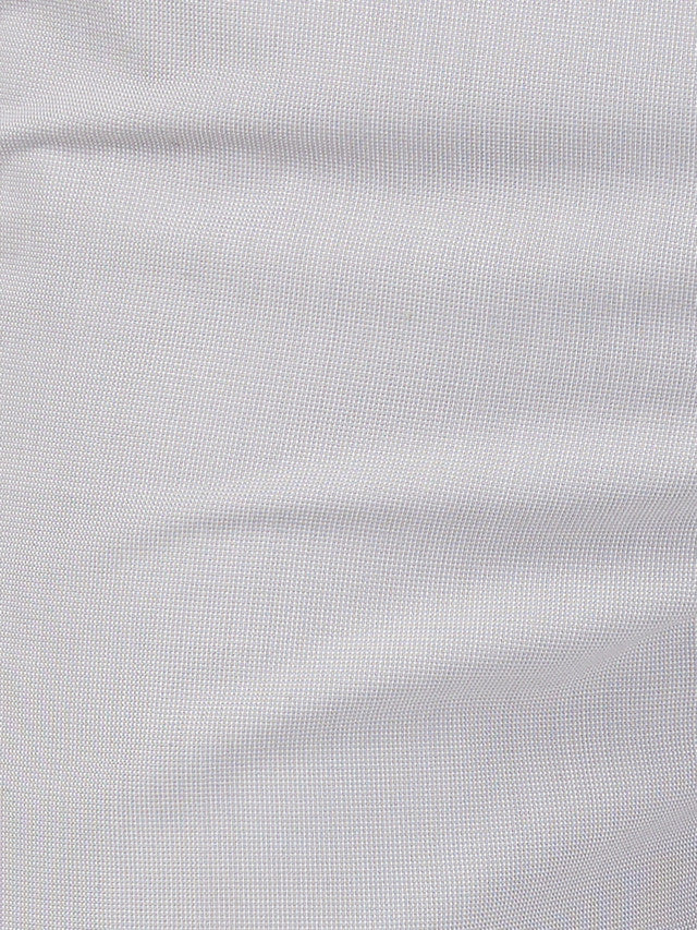 Park Avenue Men Grey Solid Regular Fit Polyester Blend Trouser - Image 7