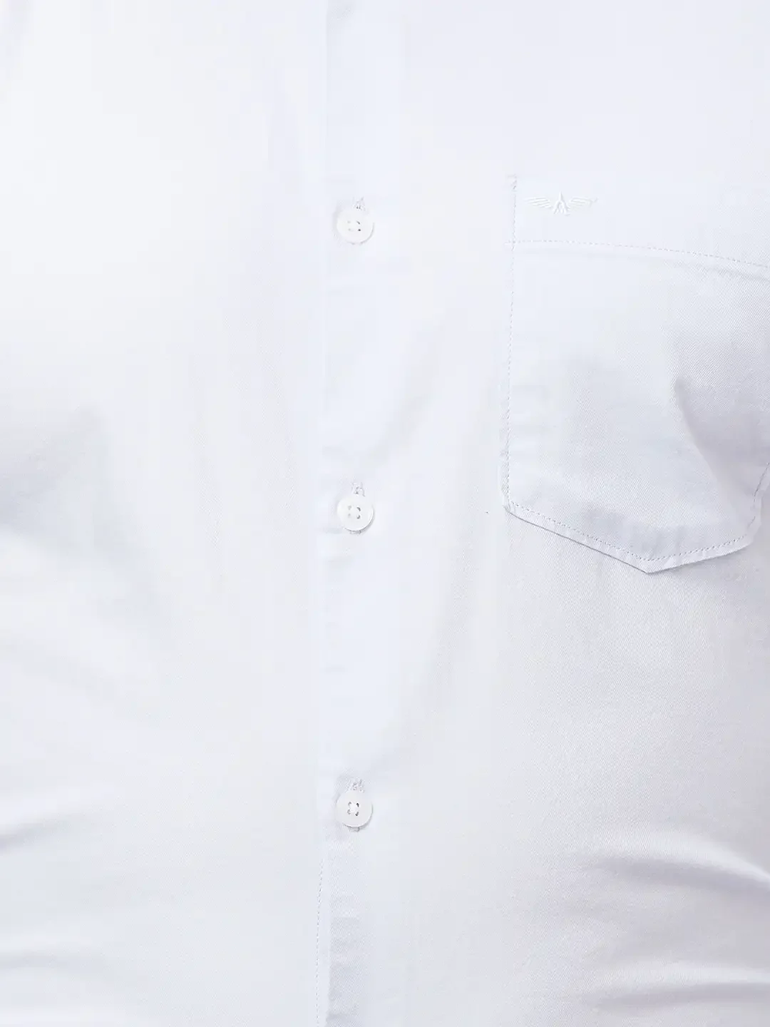 Park Avenue Men Grey Solid Slim Fit Cotton Shirts - Image 7