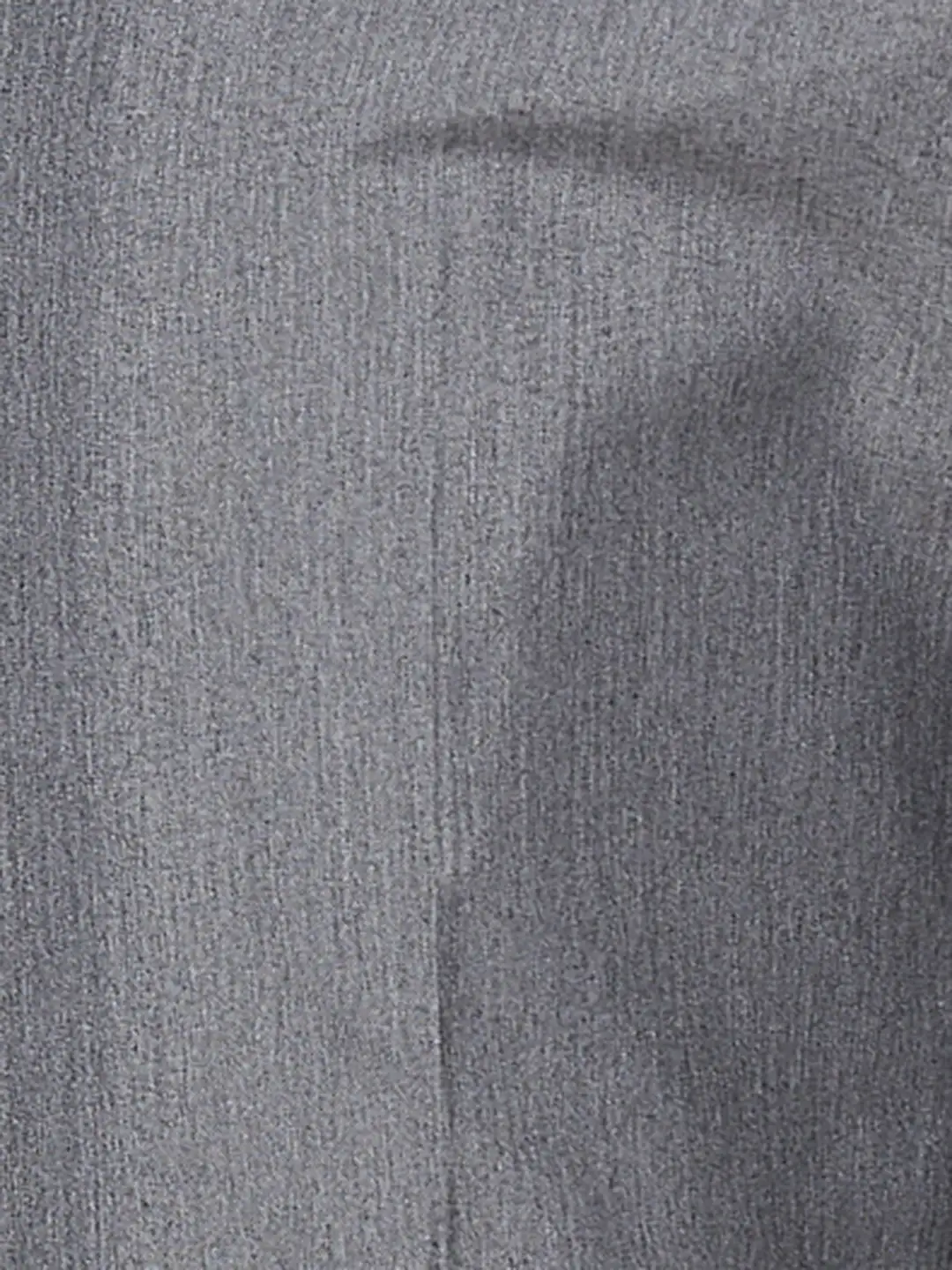 Park Avenue Men Grey Structure Smart Fit Polyester Blend Trouser - Image 7