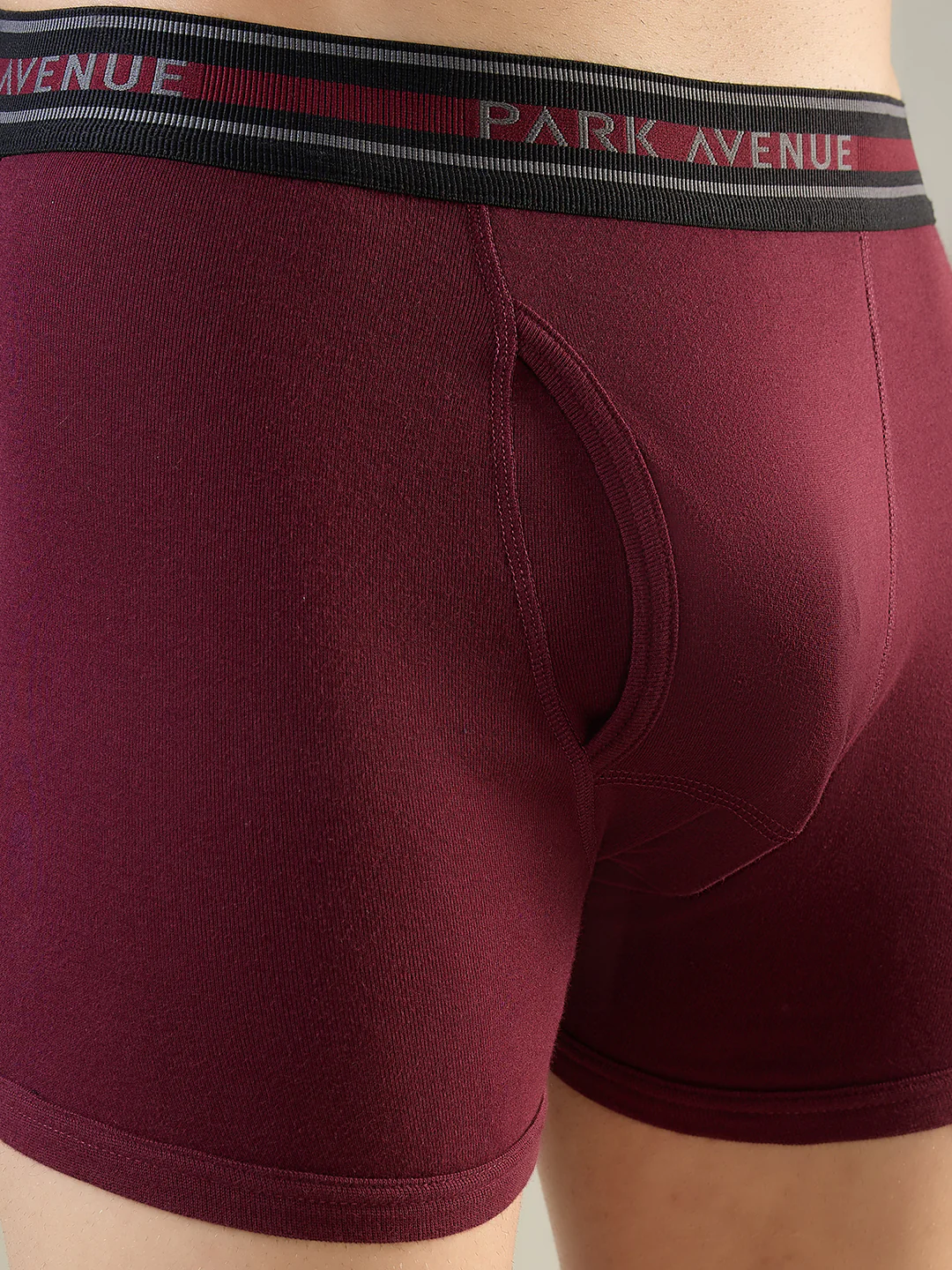 Park Avenue Men Maroon Cotton Trunk Pack Of 2 - Image 5