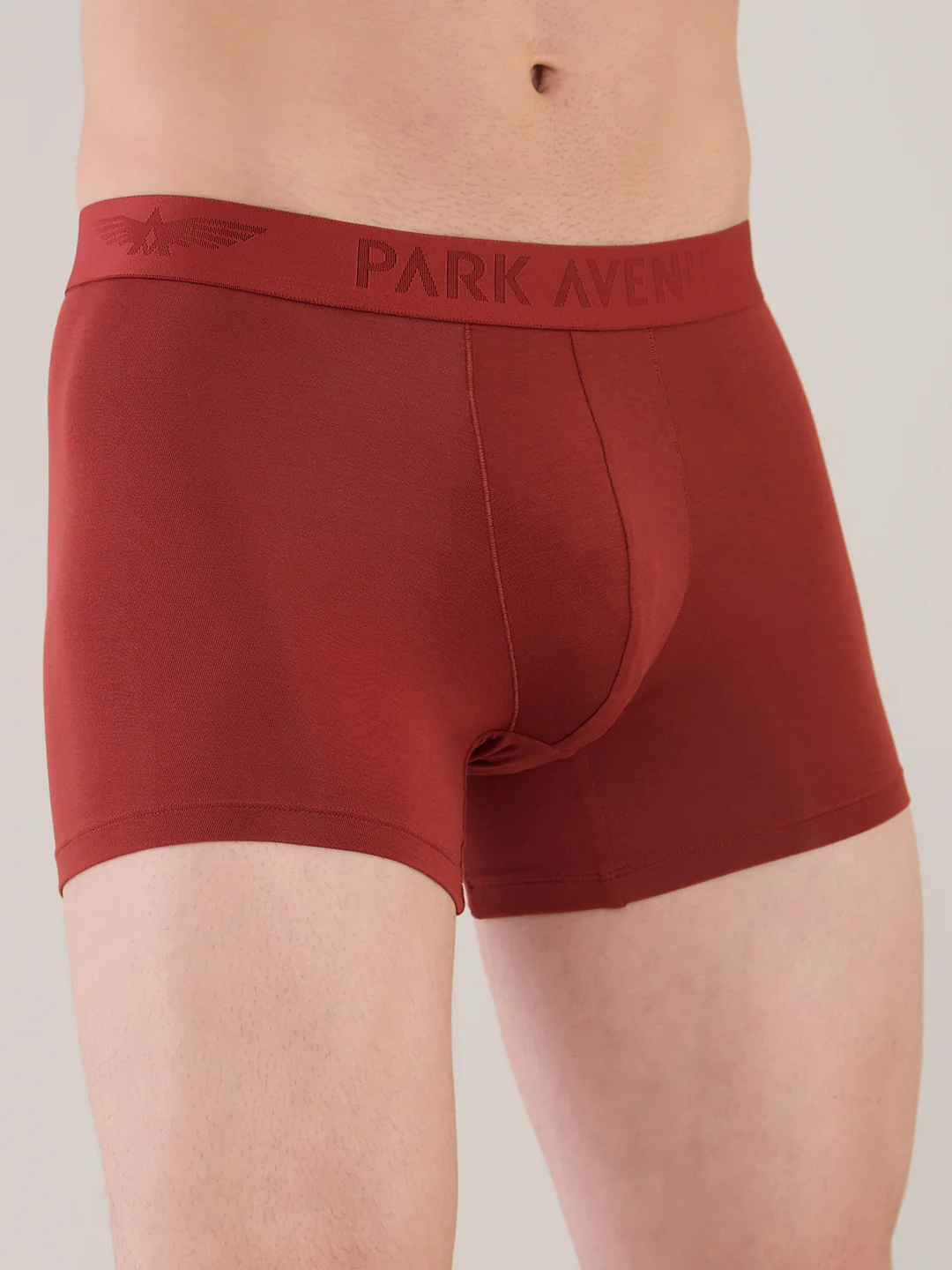 Park Avenue Men Marron Modal Blend Trunk - Image 7