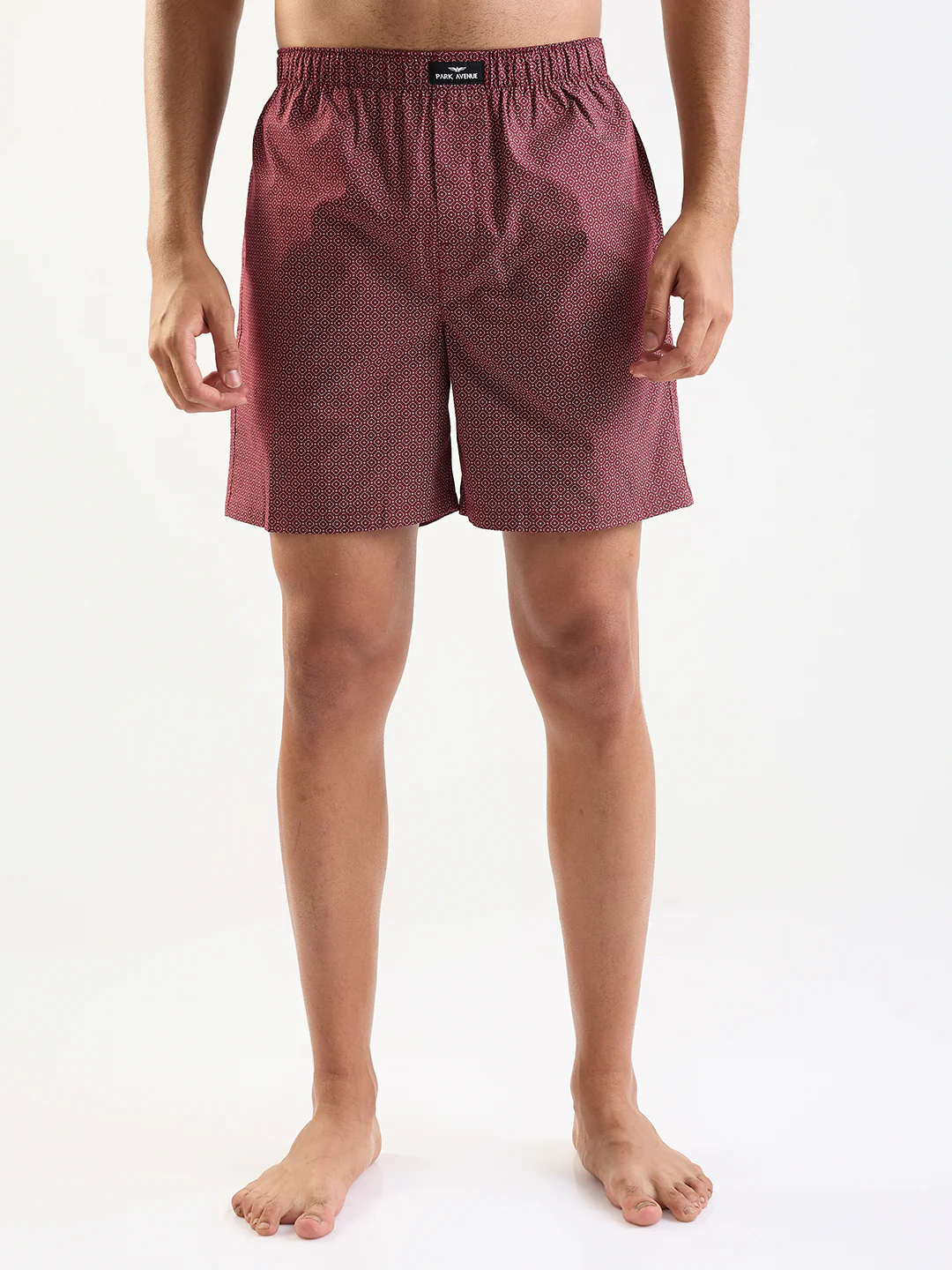 Park Avenue Men Multi-Colour Cotton Boxer Shorts Pack of 2 - Image 5