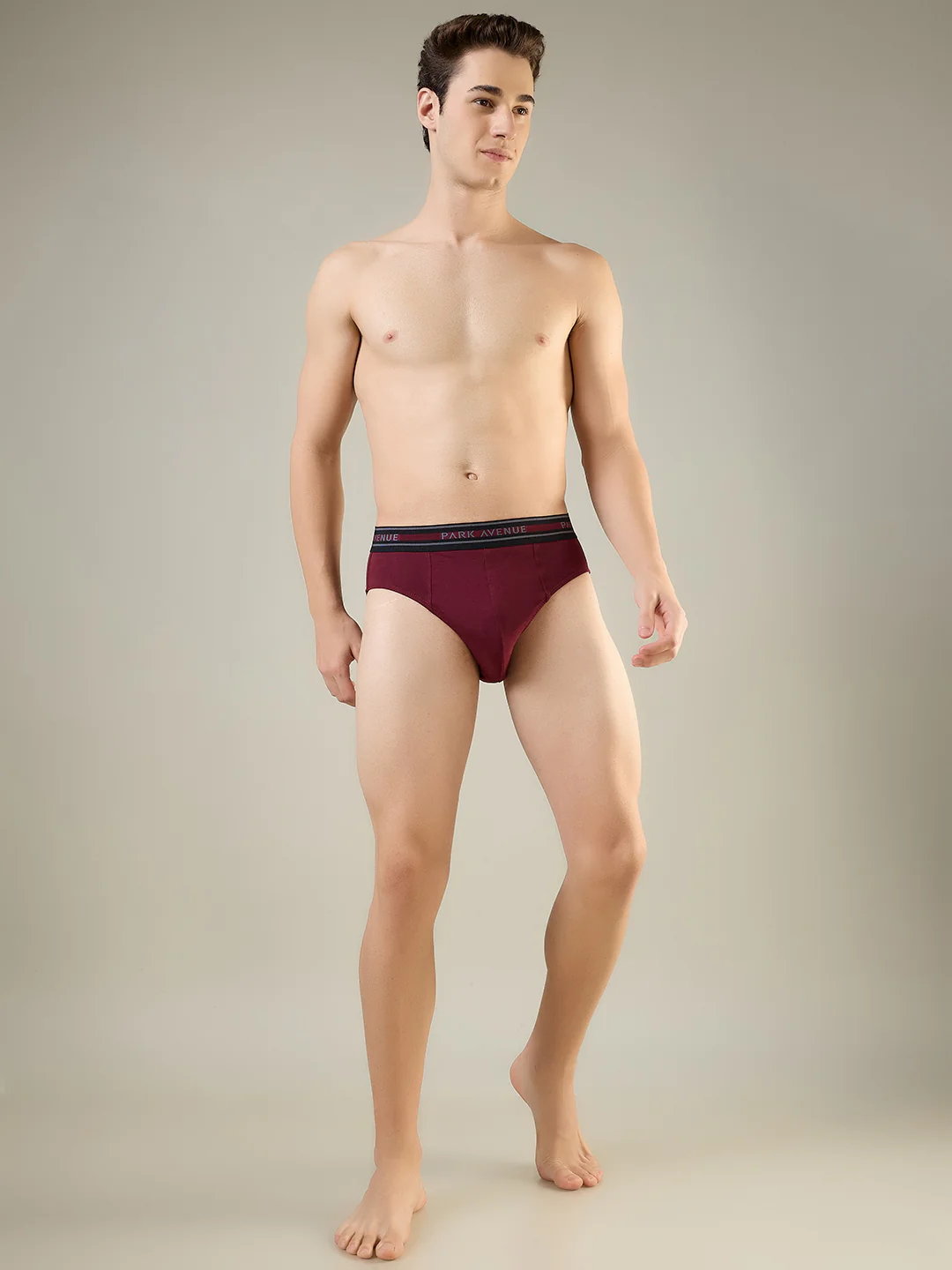 Park Avenue Men Multi-Colour Cotton Brief - Image 7