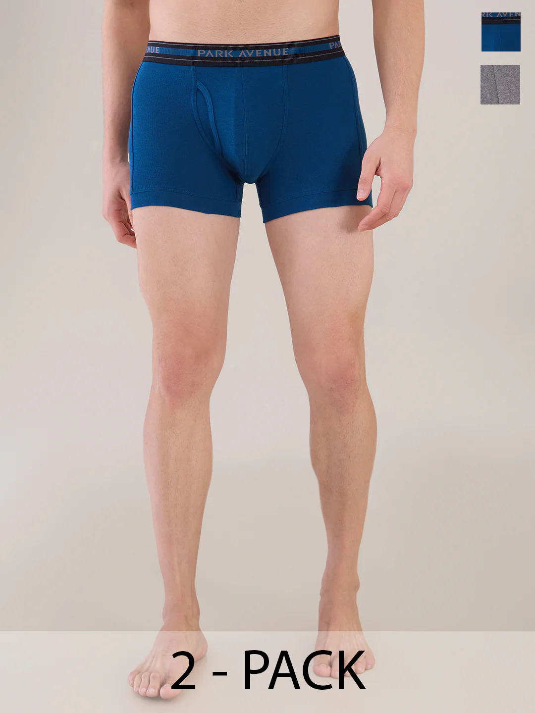 Park Avenue Men Multi-Colour Cotton Trunk