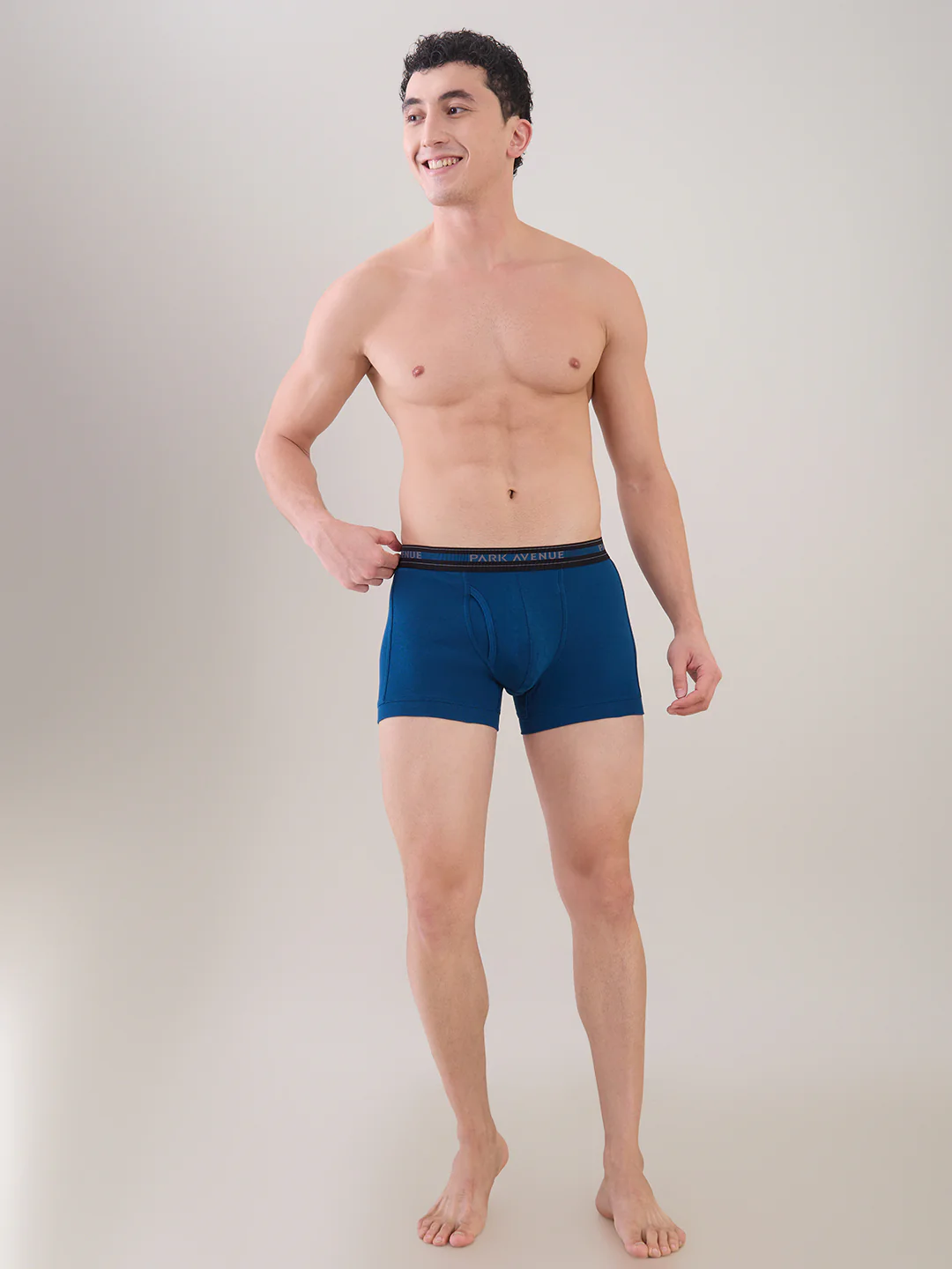 Park Avenue Men Multi-Colour Cotton Trunk - Image 5
