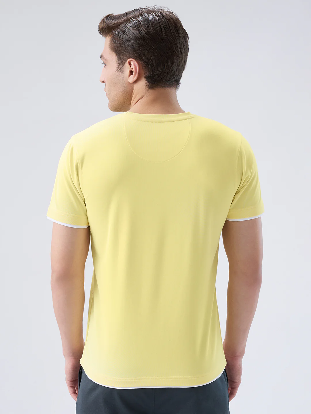 Park Avenue Men Red Polyester T-Shirt - Image 4