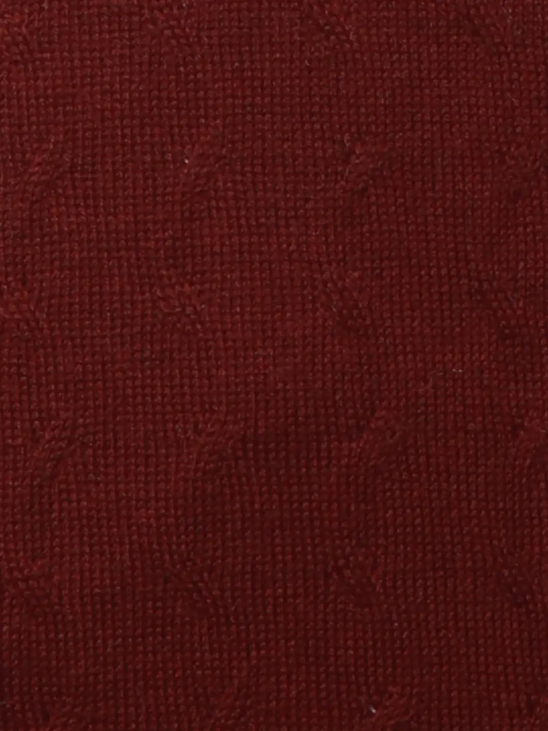 Park Avenue Men Red Solid Regular Acrylic Blend Sleeveless Pullover - Image 7