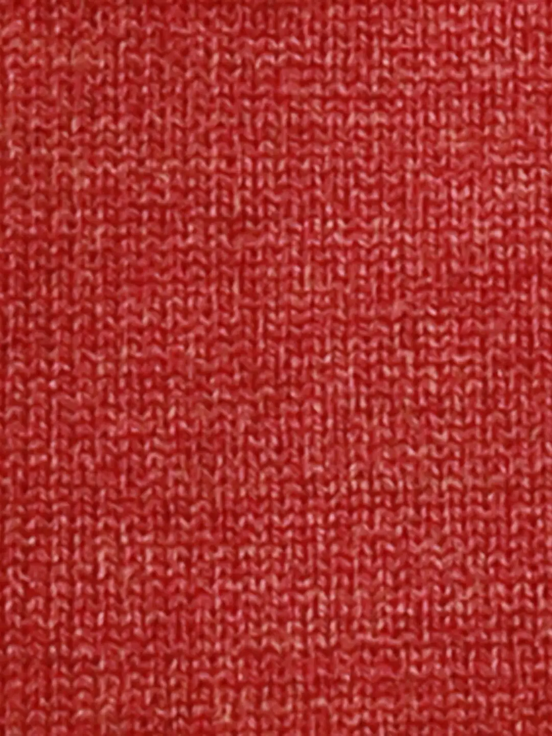 Park Avenue Men Red Solid Regular Acrylic Full Sleeve Pullover - Image 7