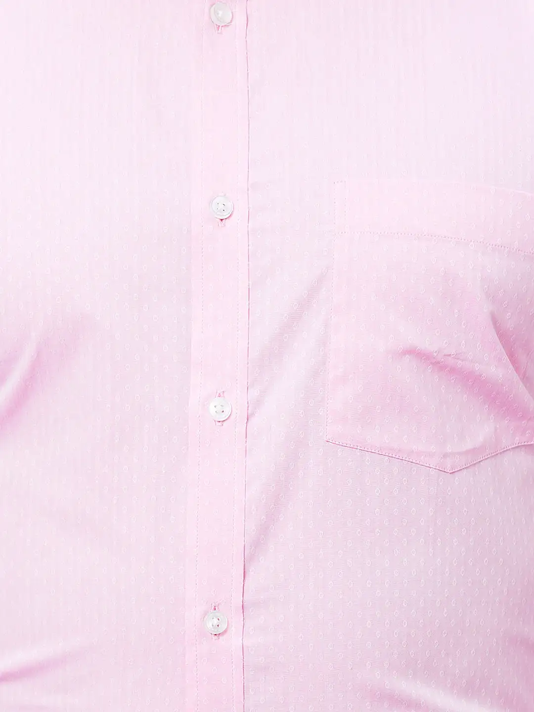 Park Avenue Men Pink Structured Slim Fit Cotton Formal Shirt - Image 7