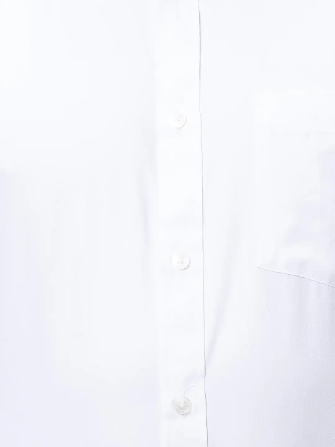 Park Avenue Men White Structure Regular Fit Cotton Blend Full Sleeve Cutaway Collar Shirt - Image 7