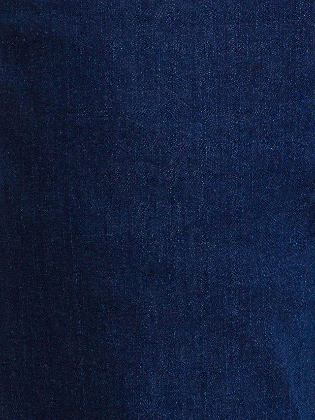 Parx Blue Plain Regular Fit Cotton Blend Jeans - Image 7