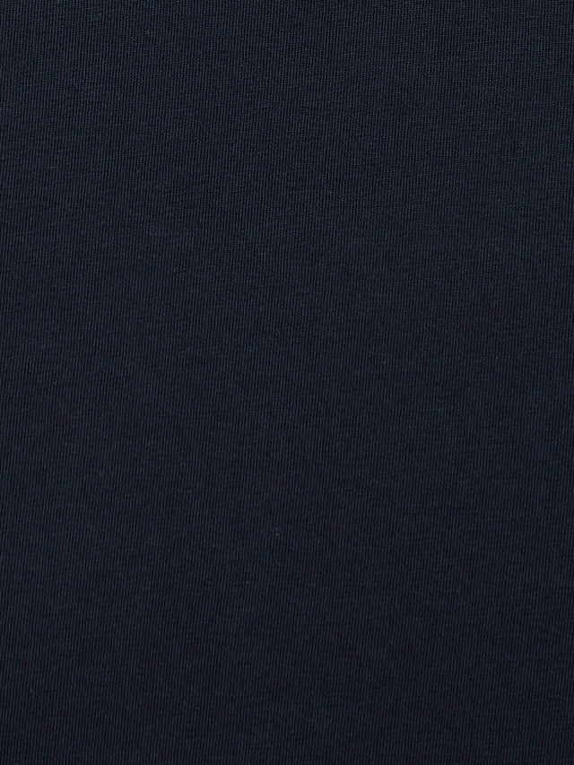 Parx Blue Solid Regular Fit Cotton T-Shirt - Image 7