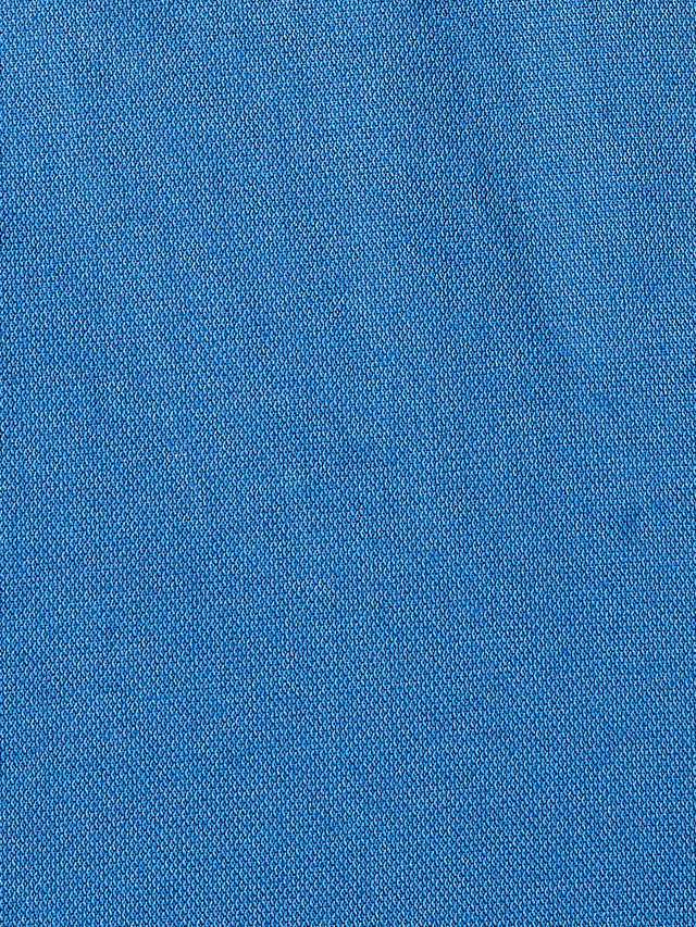 Parx Blue Solid Slim Fit Cotton Casual Shirt - Image 7