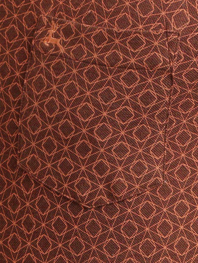 Parx Brown Regular Fit Cotton T-Shirt - Image 7