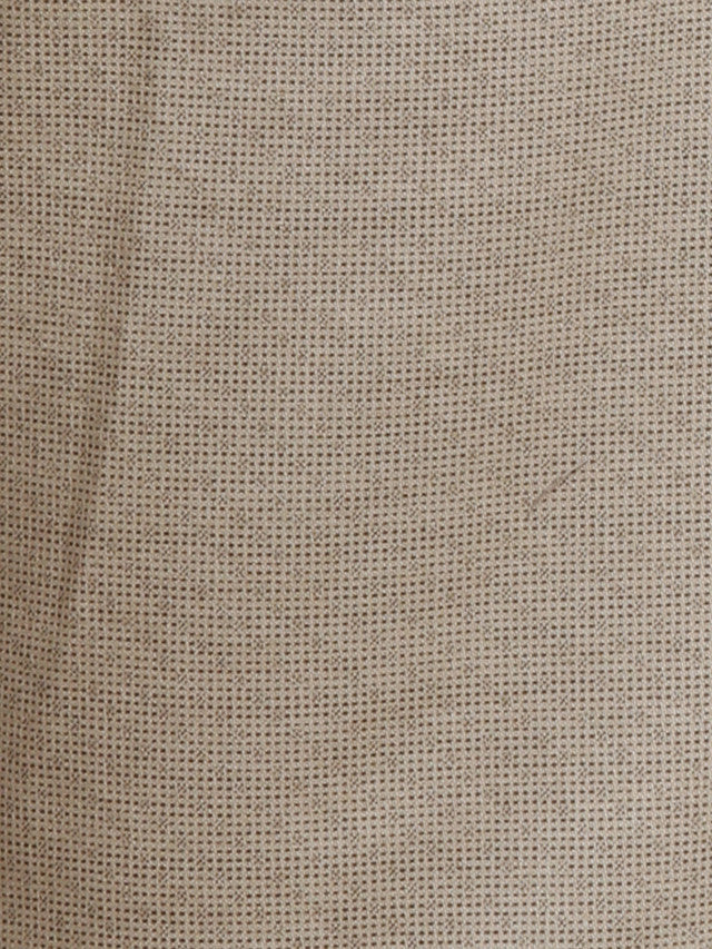 Parx Khaki Printed Low Rise Tapered Fit Cotton Blend Trouser - Image 7