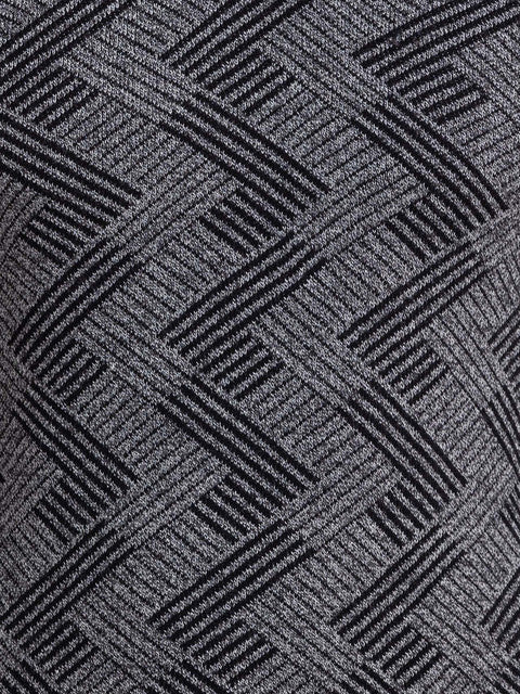Parx Men Black Jacquard Acrylic Sweater - Image 7