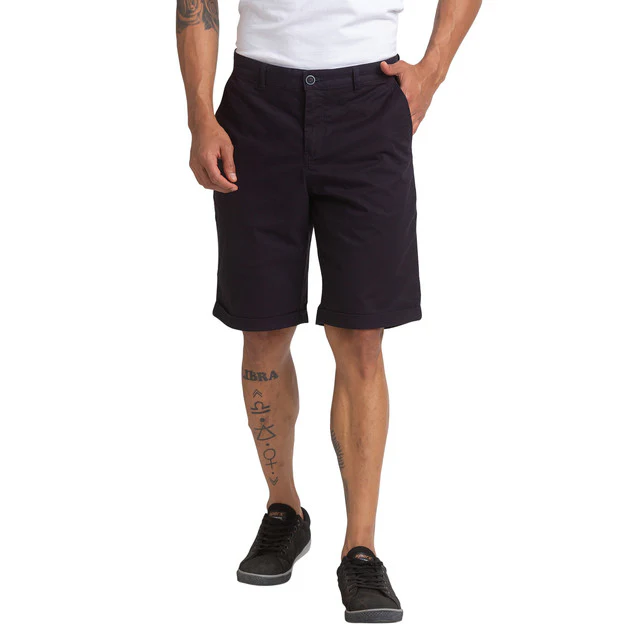 Parx Men Black Regular Fit Solid Shorts
