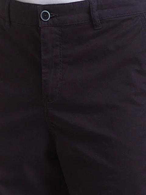 Parx Men Black Regular Fit Solid Shorts - Image 6