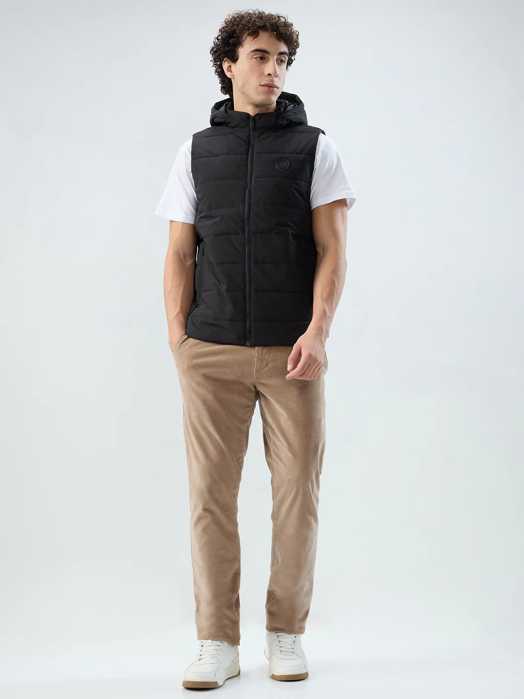 Parx Men Black Solid Polyester Jacket/Winterwear - Image 5