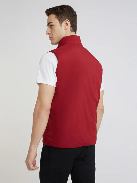 Parx Men Black Solid Polyester Jacket - Image 4
