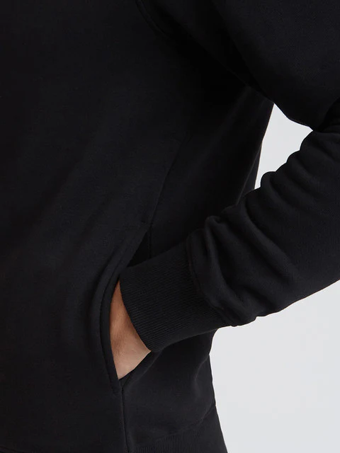 Parx Men Black Regular Fit Solid Sweatshirt - Image 7