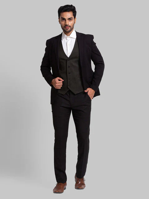 Parx Men Black Urban Fit Solid Jacket - Image 5