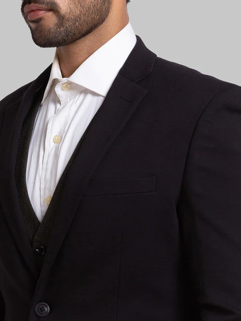 Parx Men Black Urban Fit Solid Jacket - Image 6