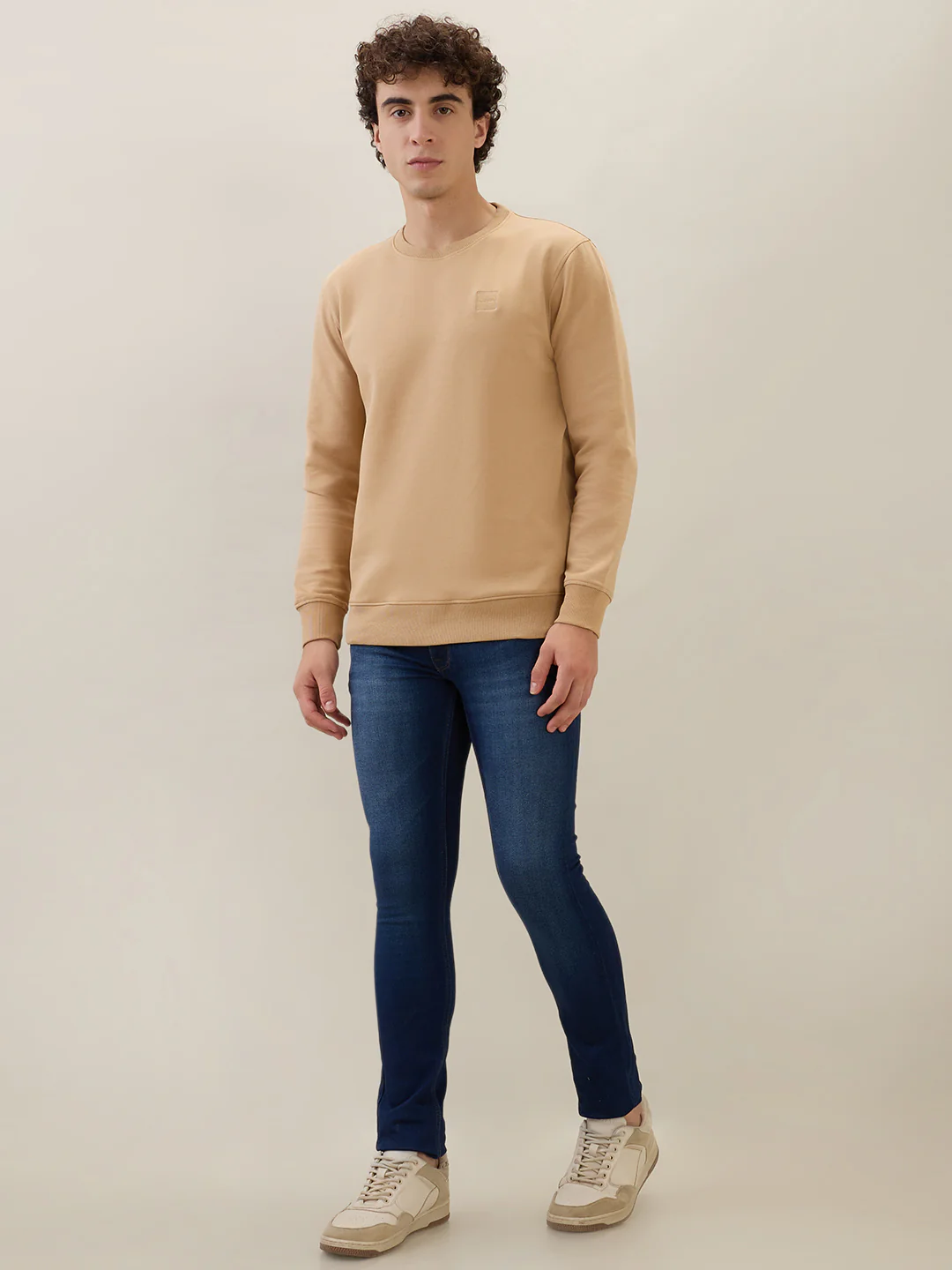 Parx Men Blue Knitted Low Rise Skinny Fit Cotton Blend Jeans - Image 5