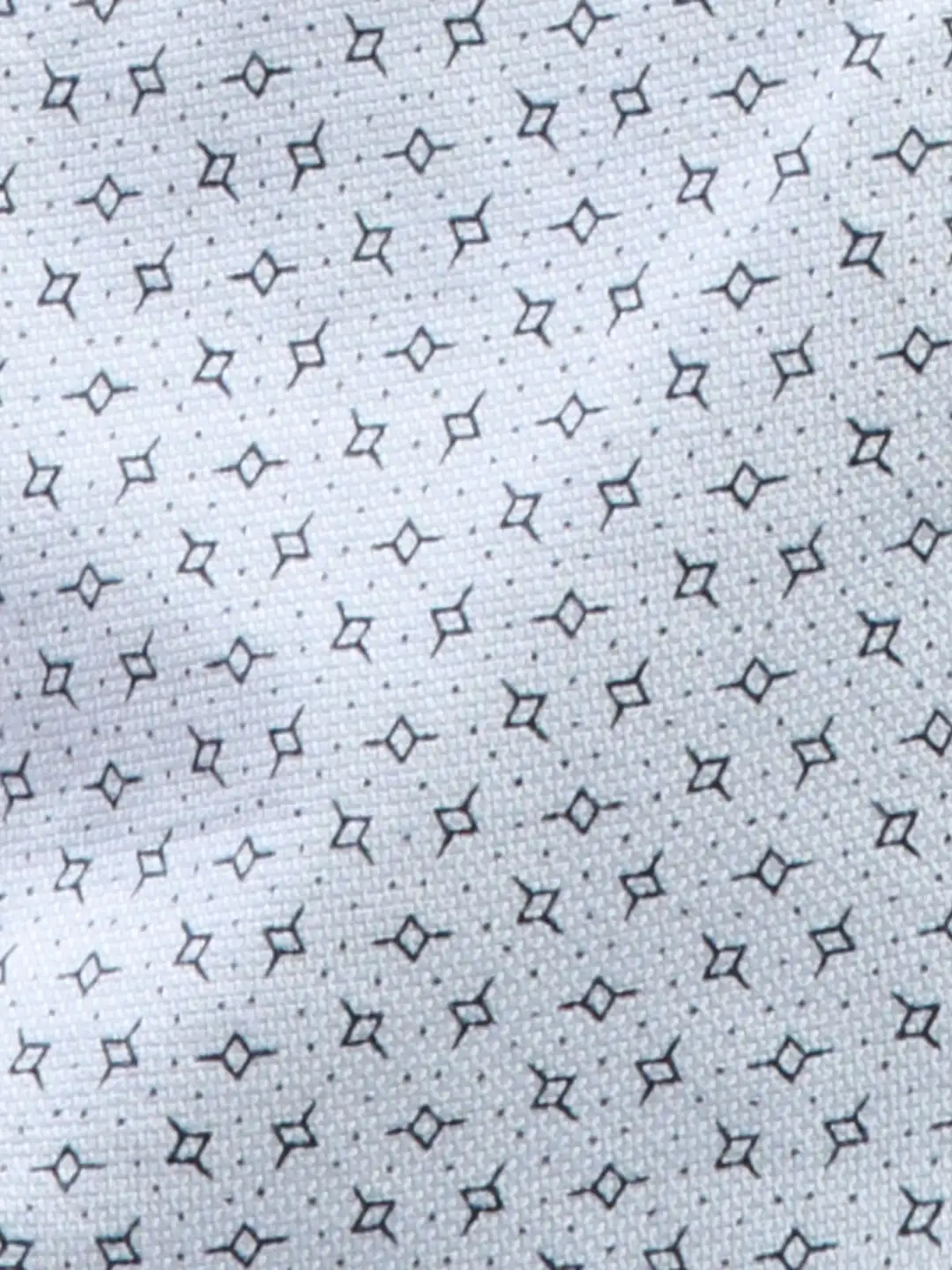 Parx Men Blue Print Slim Fit Cotton Full Sleeve Shirts - Image 7