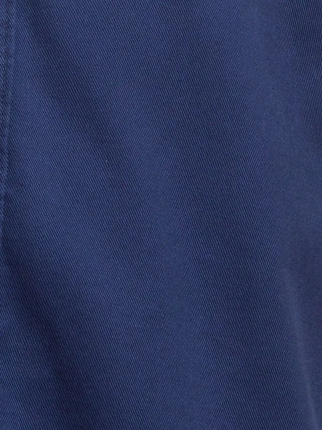 Parx Men Blue Slim Fit Solid Cotton Full Sleeve Cutaway Collar Shirts - Image 7