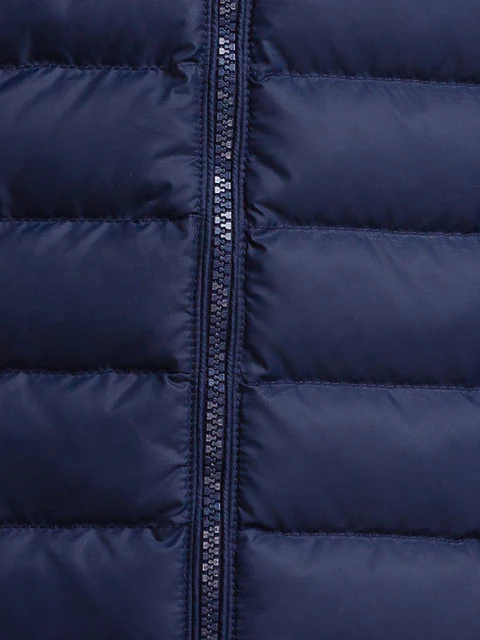 Parx Men Blue Solid Polyester Jacket - Image 7